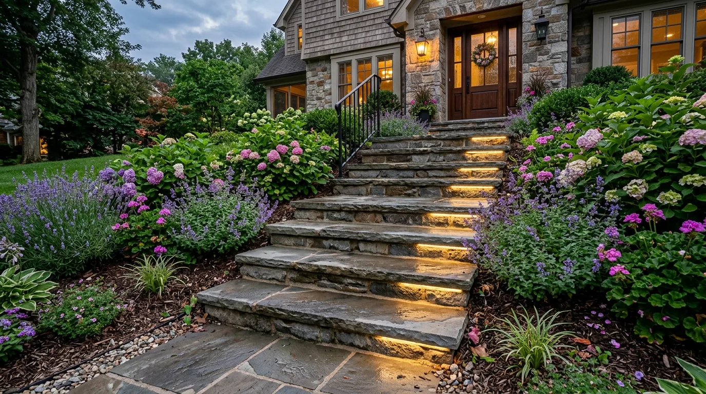 7 Front Steps Ideas for a Stylish Backyard Entry